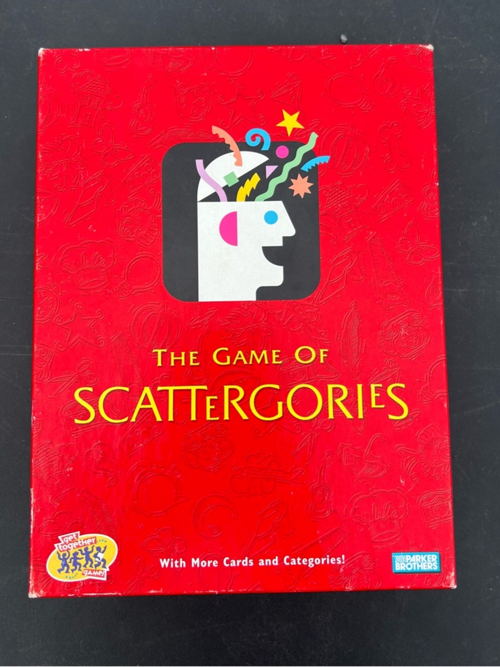Parker Brothers Scattergories Board Game